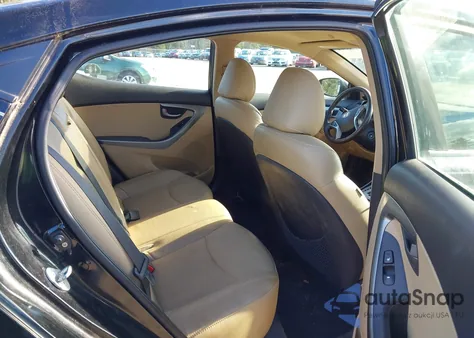 2011 Hyundai Elantra Limited из США, поврежденный, VIN 5NPDH4AEXBH013601